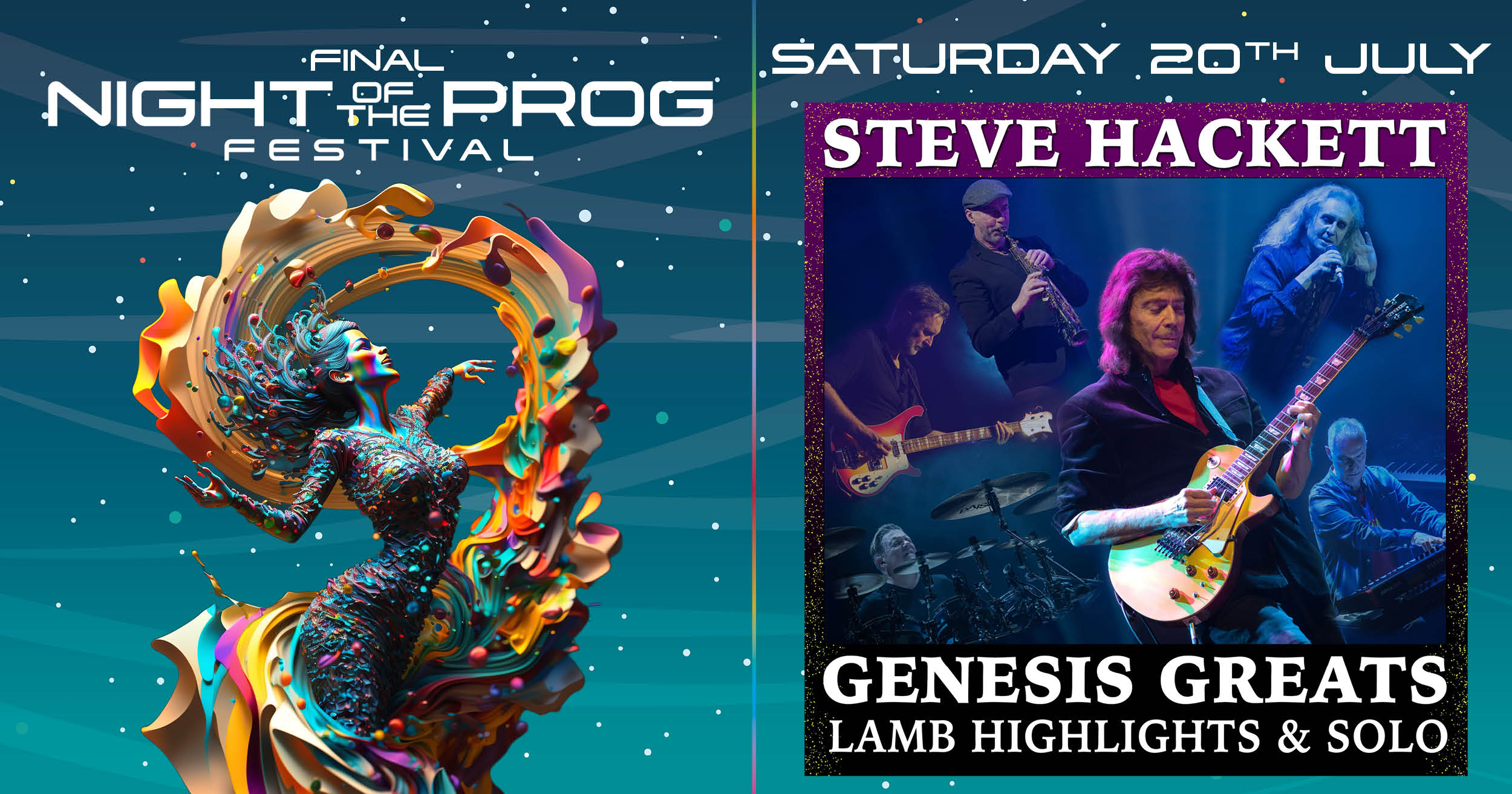 Steve Hackett ist Headliner beim Night Of The Prog